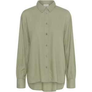 Kaffe - Blouse - Kiwi - Klassieke Blouse - Lange Mouw - Losse Pasvorm