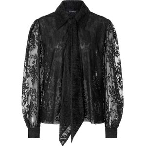 Ana Alcazar Shirt 'Abisia '  zwart