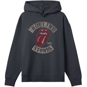 F4NT4STIC Sweatshirt 'The Rolling Stones Tour '78'  donkergrijs / rood / zwart