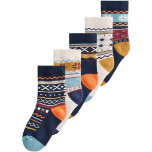 Next Sokken  navy / lichtblauw / oranje / wit