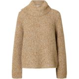 SELECTED Trui 'SLFCHICAGO'  lichtbruin