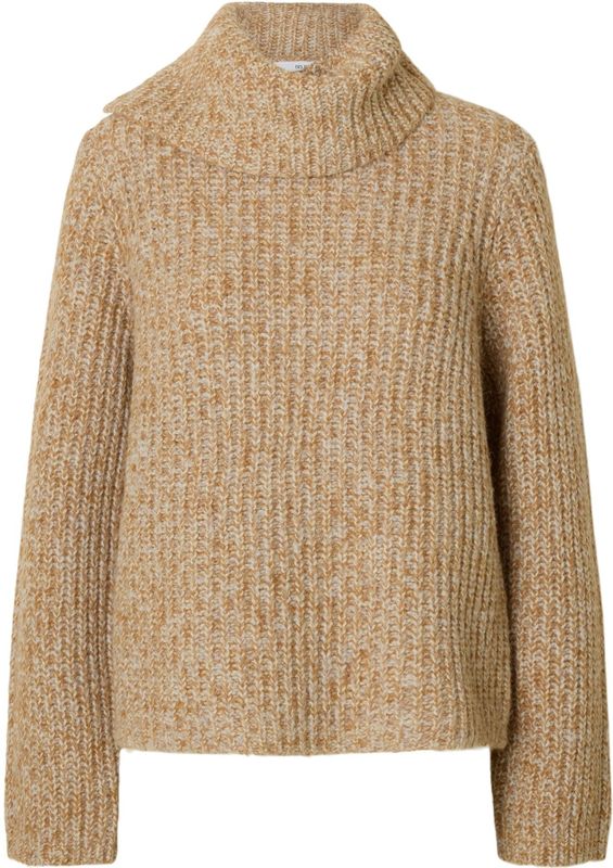 SELECTED Trui 'SLFCHICAGO'  mokka