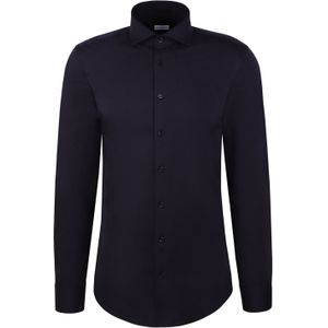 SEIDENSTICKER Zakelijk overhemd 'Schwarze Rose'  zwart