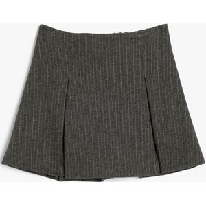 Koton Rok  donkergrijs / wit