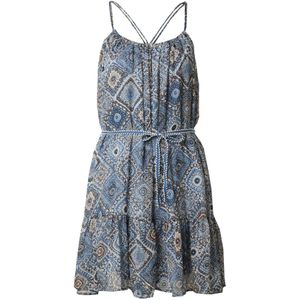 ONLY Zomerjurk 'ONLASTA'  beige / navy / blauw denim / bruin