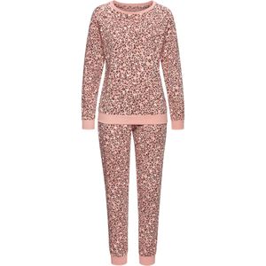 VIVANCE Pyjama 'Dreams'  rosa / zwart / wit