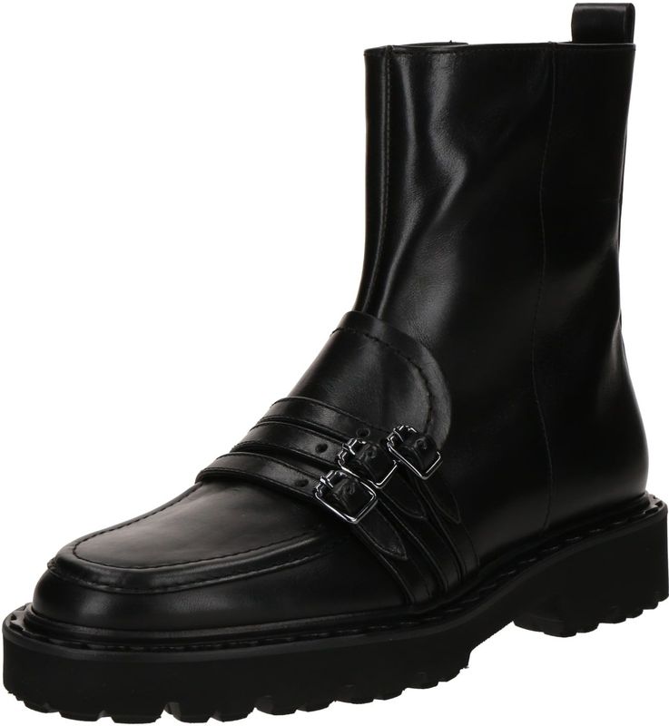 Kennel & Schmenger - Molly - Enkellaarsjes - Zwart - Blokhak