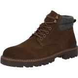 Pepe Jeans - RYAN EARTH - Veterlaarzen - Donkerbruin - Leer
