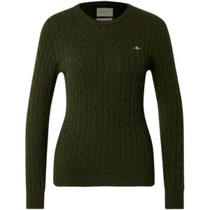 Gant - Gebreide Pullover - Dames - Kabelpatroon