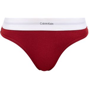 Calvin Klein String  rood / wit