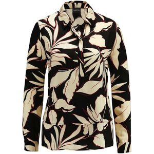 MADELEINE Blouse  chamois / rood / zwart