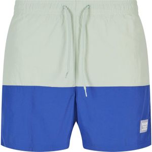 Karl Kani Zwemshorts  royal blue/koningsblauw / grijs / mintgroen