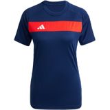 adidas - TIRO ES JSY Voetbalshirt - Team Navy Blue / Red - 100% Polyester