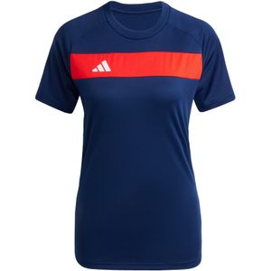 adidas - TIRO ES JSY Voetbalshirt - Team Navy Blue / Red - 100% Polyester