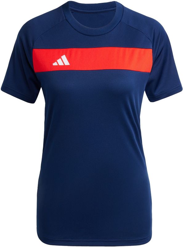 adidas - TIRO ES JSY Voetbalshirt - Team Navy Blue / Red - 100% Polyester