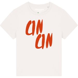 Watapparel Shirt 'Cin Cin'  roestrood / wit