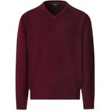 Hackett - Lamswollen V-hals Trui - Gebreide Trui