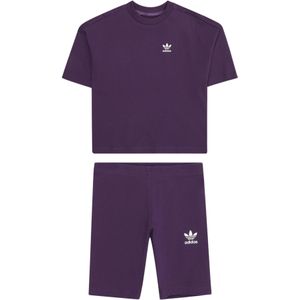 Adidas - Originals - Cycling Shorts en T-shirt Set - Katoen