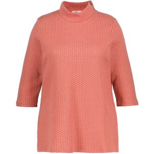Ulla Popken Sweatshirt  oranjerood