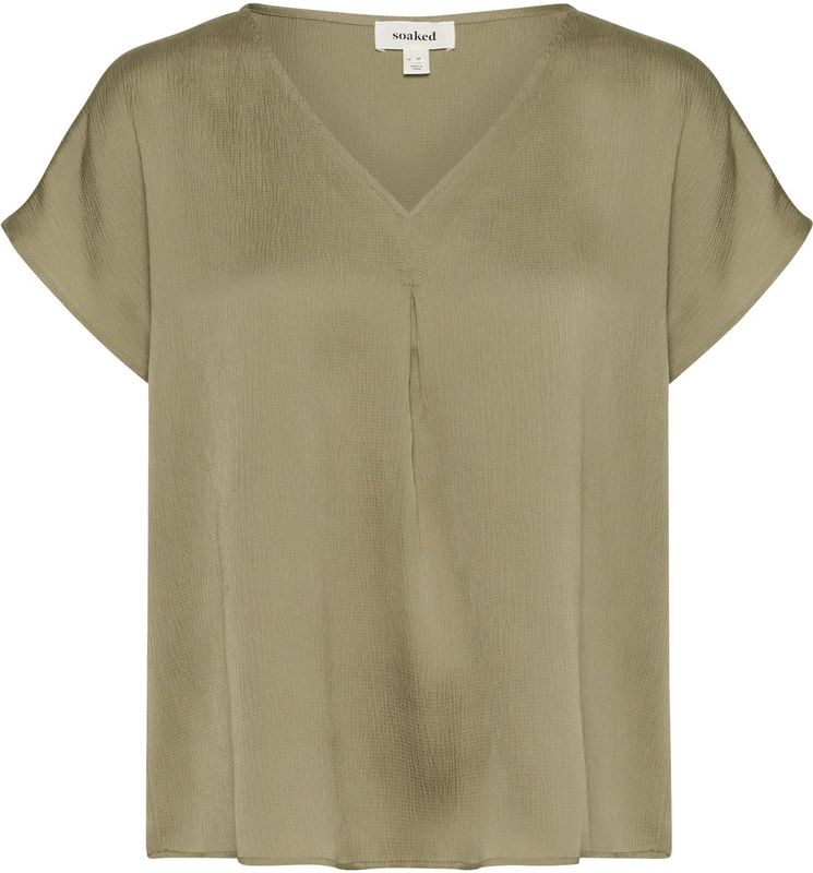 SOAKED IN LUXURY - Blouse 'Loana' - Riet - Blouseshirt