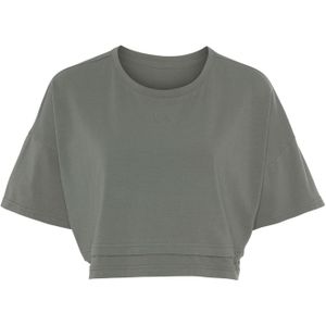 LASCANA Shirt  grijs / groen