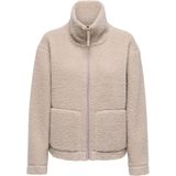 Onlmegan - Teddy Jas - Zacht - Met Capuchon - Ritssluiting - Voorzakken