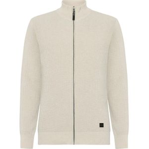 Signal Gebreid vest 'Connor'  ecru / zwart