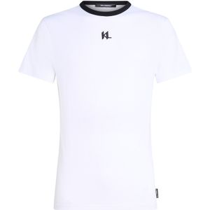 Karl Lagerfeld Shirt  zwart / wit