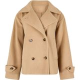 Apricot - Damesjack - Los Model - Reverskraag - Knoopsluiting