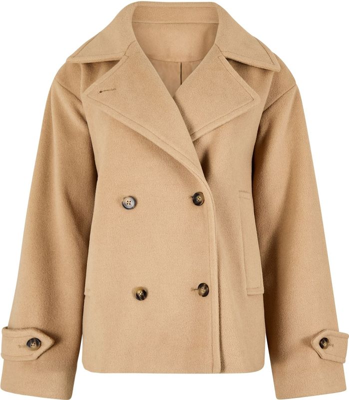 Apricot - Damesjack - Los Model - Reverskraag - Knoopsluiting