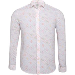 Campus Sutra Overhemd 'Declan'  perzik / rosa