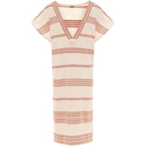 Ikigai the City Jurk  beige / oranje