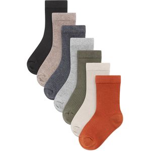 Next Sokken  crème / camel / kaki / oranjerood