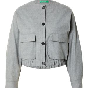 UNITED COLORS OF BENETTON Tussenjas  grijs gemêleerd