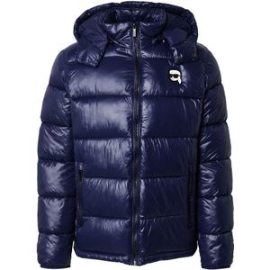 Karl Lagerfeld Winterjas  marine / zwart / wit