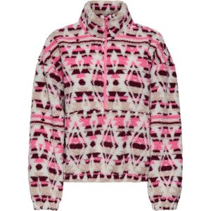 ONLY Trui 'ONLJANNE'  crème / braam / pink