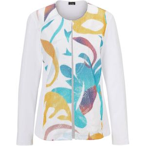 Goldner Sweatvest  wit