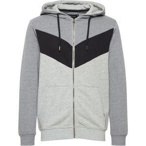 INDICODE JEANS Sweatvest 'Pock'  navy / grijs