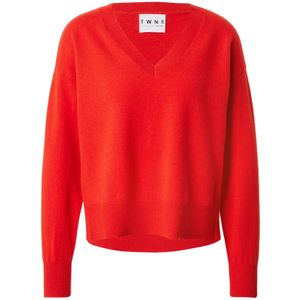 TWNS THE LABEL Trui 'Boulder'  donkeroranje