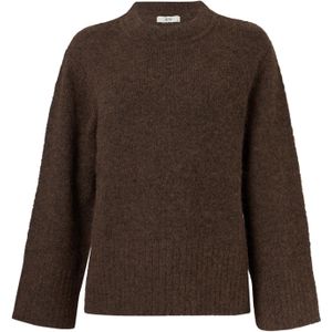 JDY Trui 'JDYJOVIE'  donkerbruin