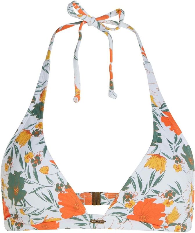 O'NEILL - Marga - Bikinitop - Geel Groen Oranje Wit - Triangel