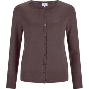 CASH-MERE.CH Gebreid vest  taupe