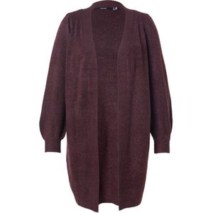 Vmrubellefile - Gebreid Vest - Lange Mouwen - V-Hals - Regular Fit