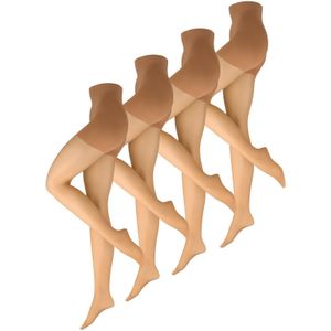 Nur Die Fijne panty ' Goodbye Laufmaschen Shape 20 DEN '  beige