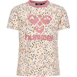 Hummel Shirt  saffier / bruin / poederroze / oudroze