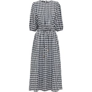 The Fated Jurk 'Lloyd'  grijs / zwart / wit