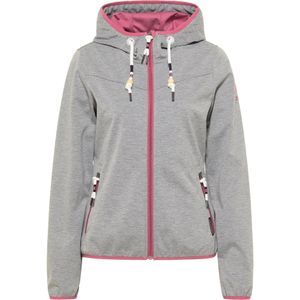 Schmuddelwedda Functionele jas  grijs gemêleerd / pink