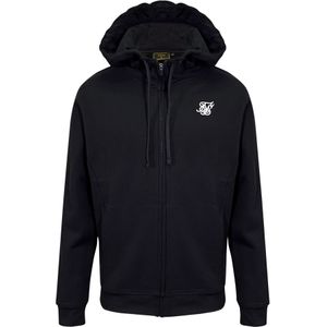 SikSilk Sweatvest  zwart / wit