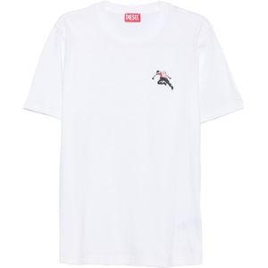 DIESEL Shirt 'T-ADJUST-T3'  wit