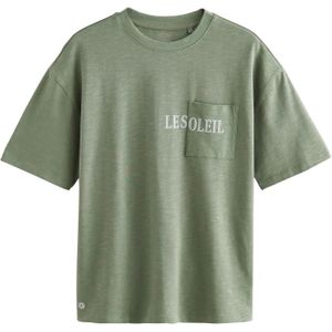 Next Shirt  groen / wit